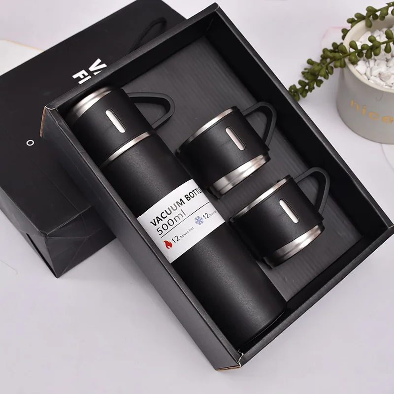Corporate Business Thermos Mug Set Drinkware Set Thermos Vacuum Flask