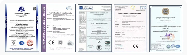 Turnkey Project Automatic Washing Filling Capping Machine for Alcohol Drinking Automatic Glass Bottled Gin Production factory