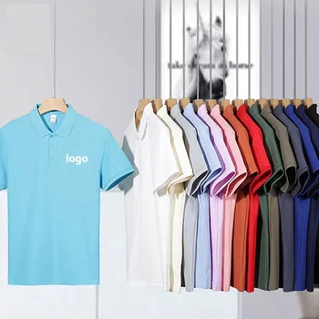 Wholesale Plain Blank Custom logo Printing Golf Shirt Design Adults Children Men' Polyester Polo Shirts