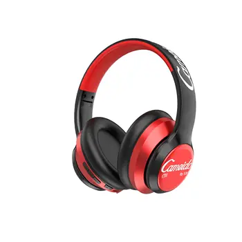 Customizable Logo Wireless Headphones with Gradient Display High-Tech Headset for Teenagers and Kids for Sports and DJ Use