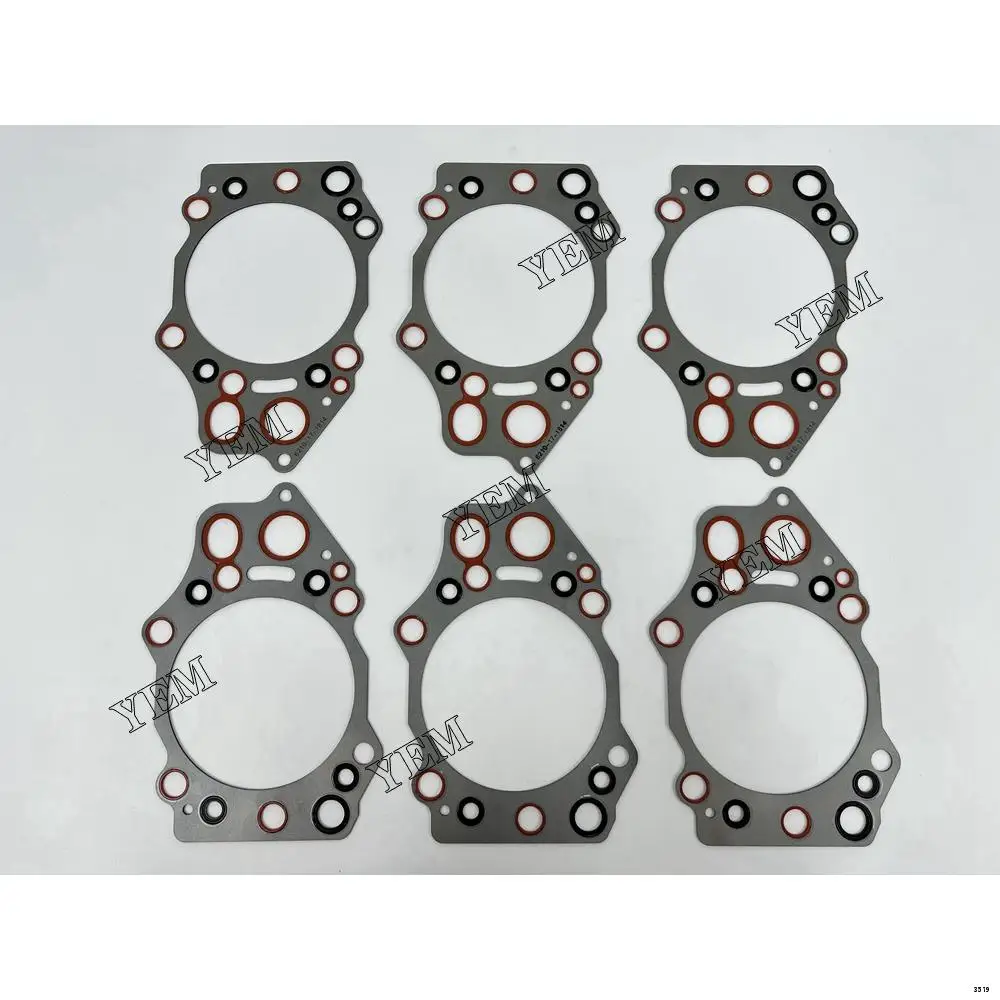 6D140 Cylinder Head Gasket 6210-17-1814 for Komatsu