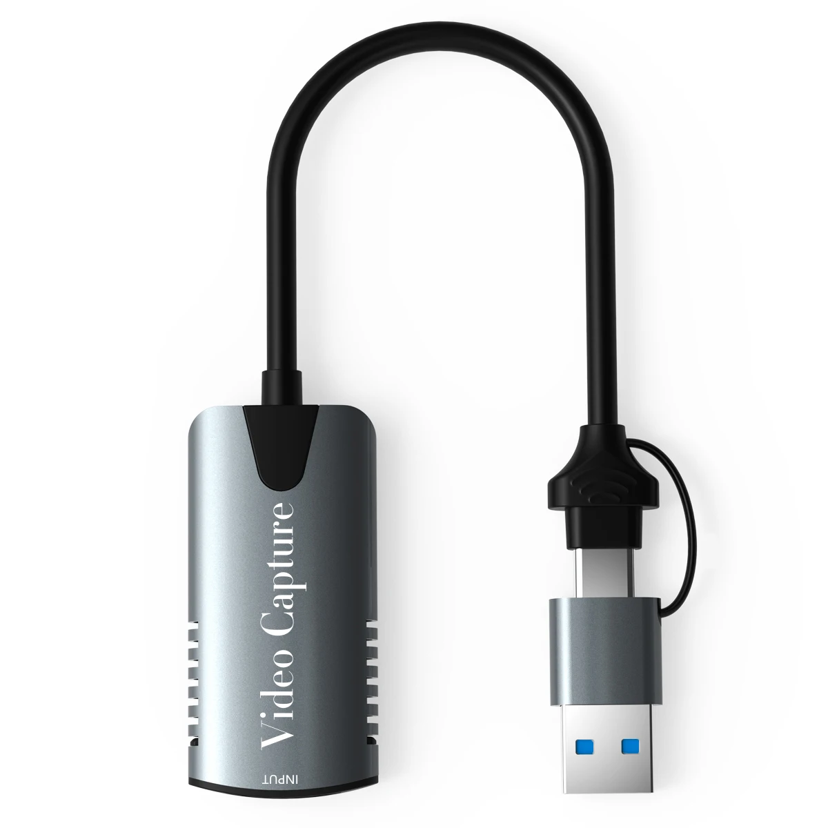 Carte Capture Vidéo USB 3.0 H.May - 4K Boucle, Enregistrement 1080p 60fps, Pour Streaming, Jeux, Consoles