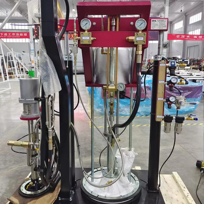 Import  Pump Two Component Silicone Sealant Extruder Machine for Double Glazing Glass