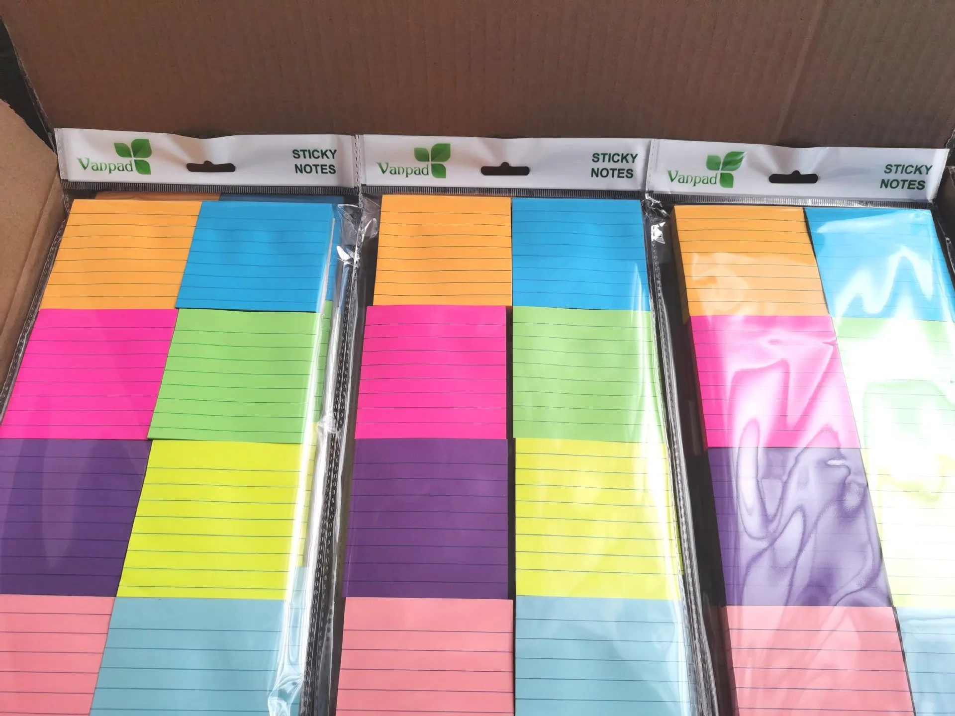 8 Pads 3x3 Lined Sticky Notes,Ruled Post Sticky For Home,Office ...
