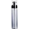 Transparent Bottle with Black Spray Pump