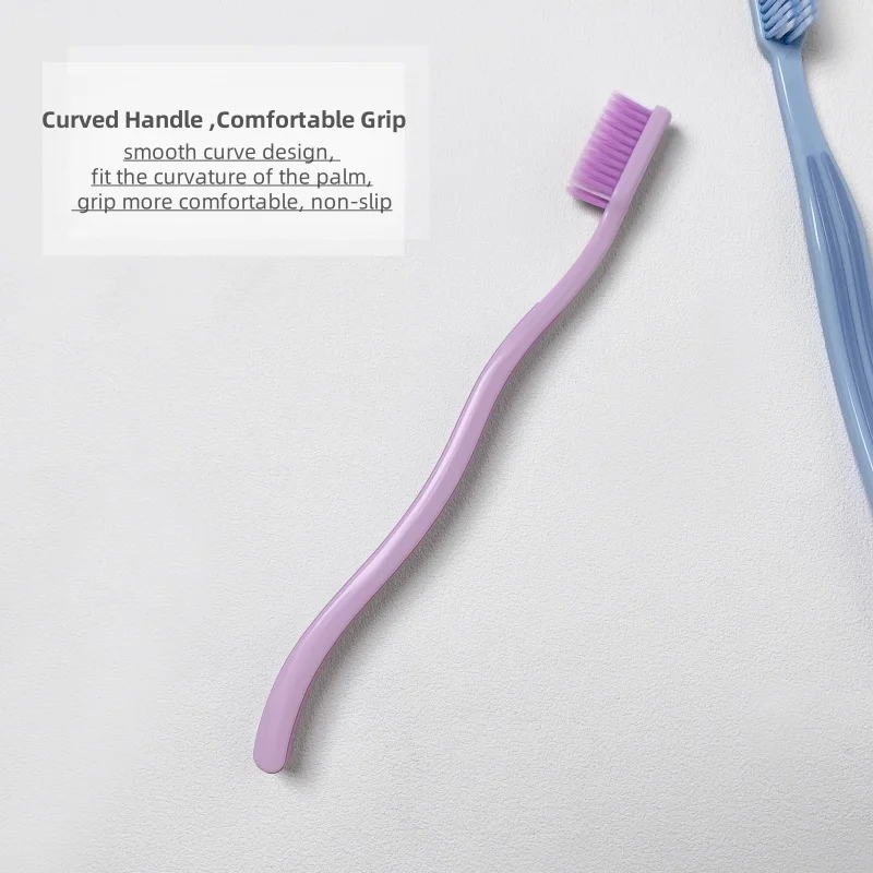 Wholesale 2PCS Ultra Soft Plastic Disposable Toothbrush for Home Use Colorful H26e2bf237e3d450fa148146bbe98f6c9b
