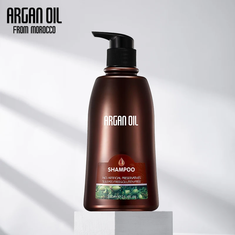 Private Label hair treatment Morocco Manufacturer Argan Oil Hair Shampoo