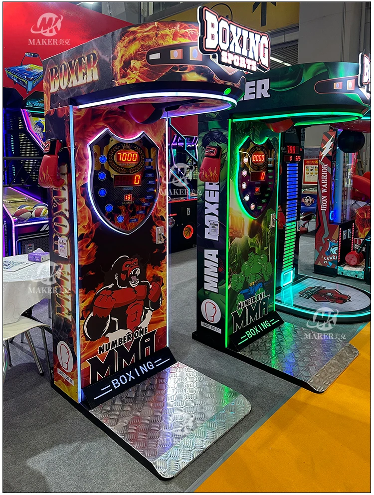 ポーカーゲームJUMBO CHANCE１３７フィバー台 Street Amusement Park Combo Boxing Machine Arcade Game