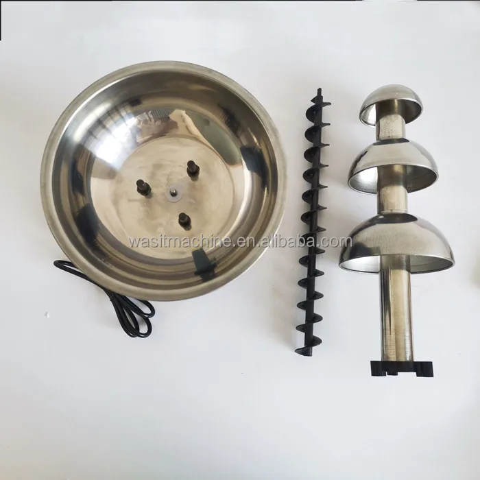melting Cheap Professional Chocolate Fountain commercial chocolate fountain machine