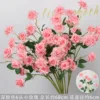 Deep pink 6-headed small roses