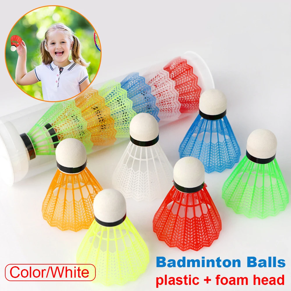 Shuttlecock Color Assorted Color Plastic Badminton Shuttlecocks - Cheaper Options for ...