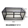 Black full mesh horizontal style 604041