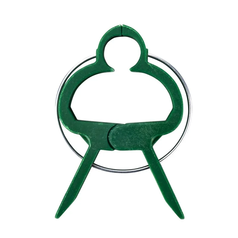 Fixed clip rose climbing vine tomato cucumber buckle seedling vegetable flower stand pole plant binding vine clip support frame