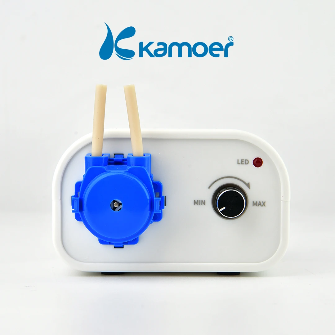 Kamoer NKCP Mini Low Flow Volume Low Pressure Self-priming Micro Circulating Liquid Peristaltic Dosing Pump