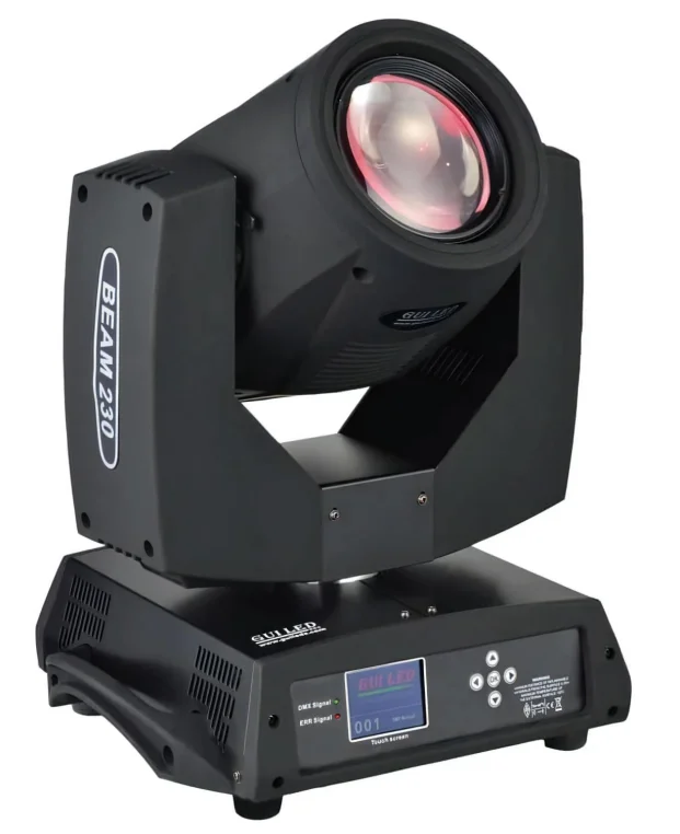 230w Moving Head Double Lens Strobe 7r 230w Beam Ba For Stage Wedding