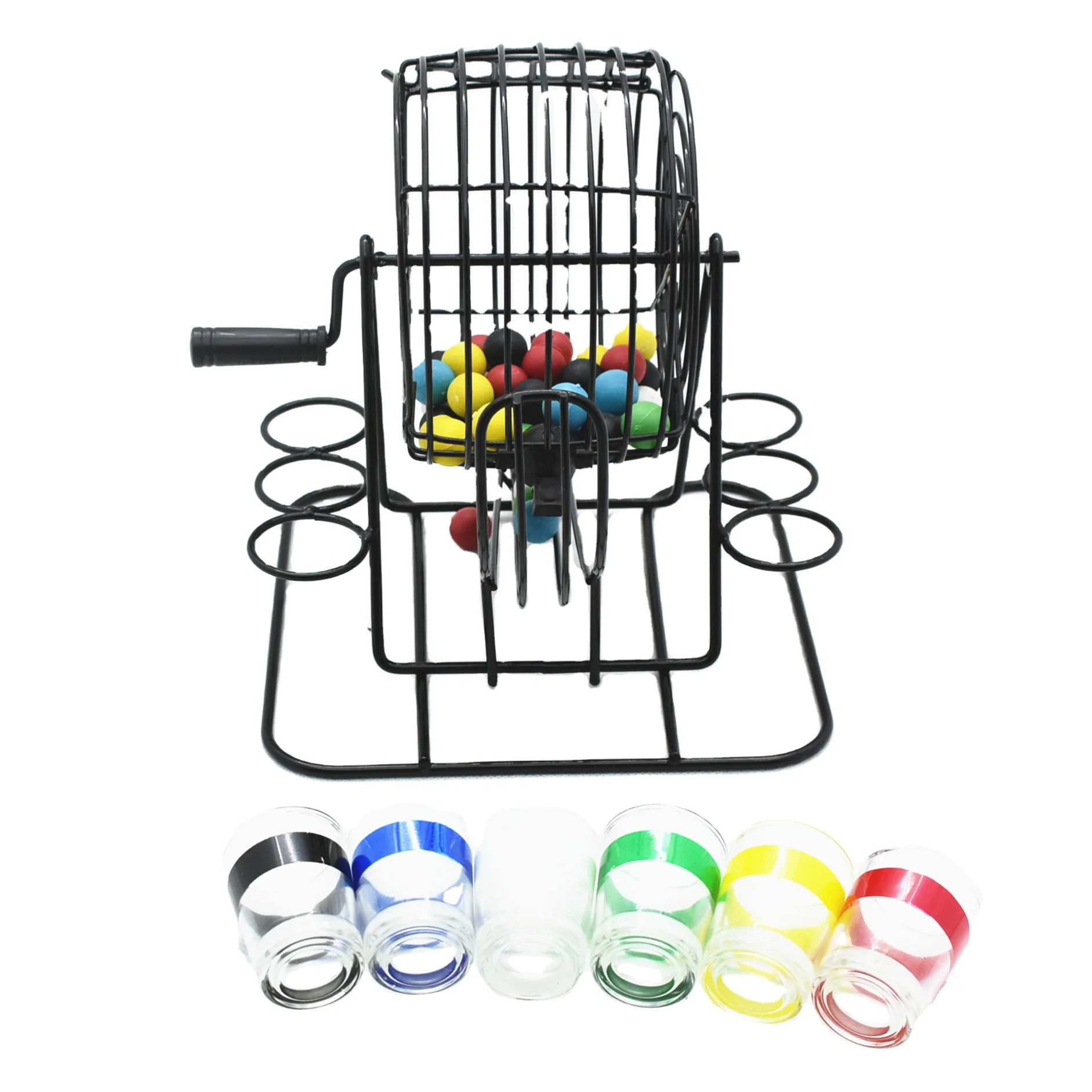 Лотерея, лото, клетка, питьевая игра и машина для бинго с шариками для бинго