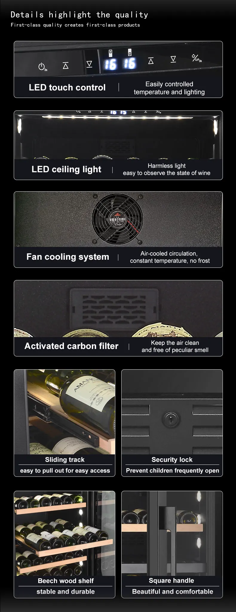 Dual Temperature Zone Fan, 154, 388L, Electric - detail 14