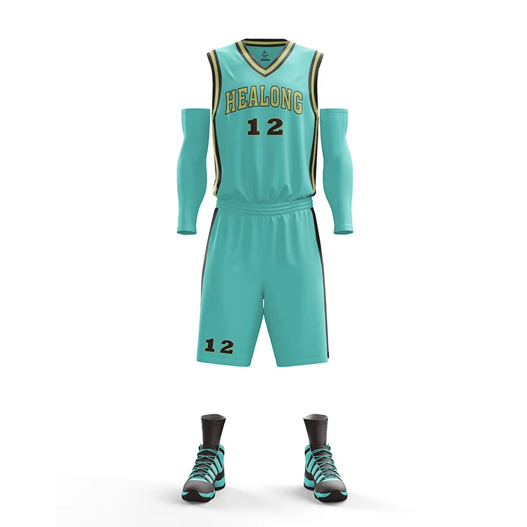 Source custom sublimation green black basketball jersey wholesale basketball  uniform/jersey on m.