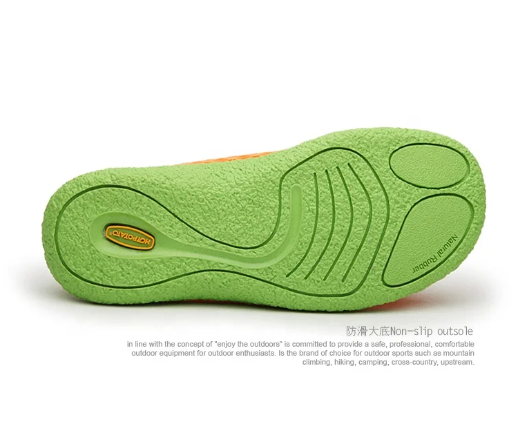 Женская летняя крутая сетчатая повседневная обувь HP1301 оранжевая