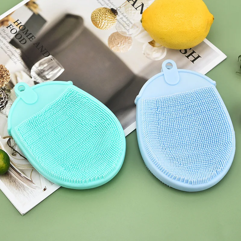 Multifunctional durable and not easily stained with oil kitchen helper Magic dishwashing brush household cleaning cloth