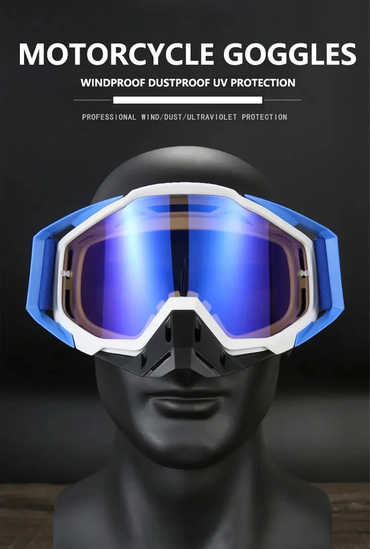 Wholesale Sport Gafas For Motorcycle Dirt Bike Goggle Roll Off