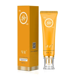 Wholesale All-Day Defense Sunscreen SPF 50+++ Cream Lotion Hot Selling Organic Moisturizing Soothing UVA+UVB Protection Suncream