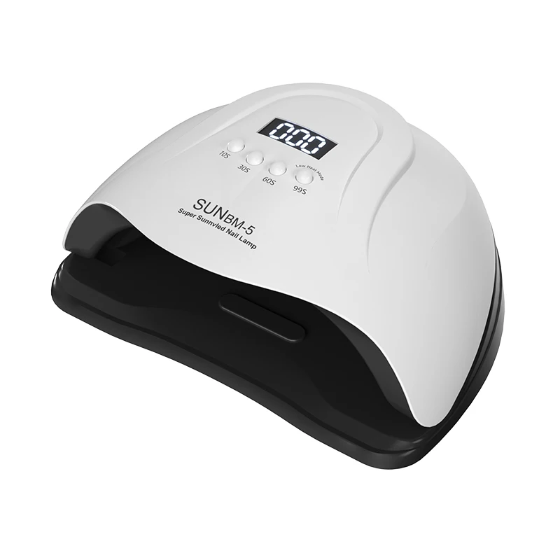 新型強力45LEDホワイトライト180w UV LEDサンBM5ネイルランプジェル