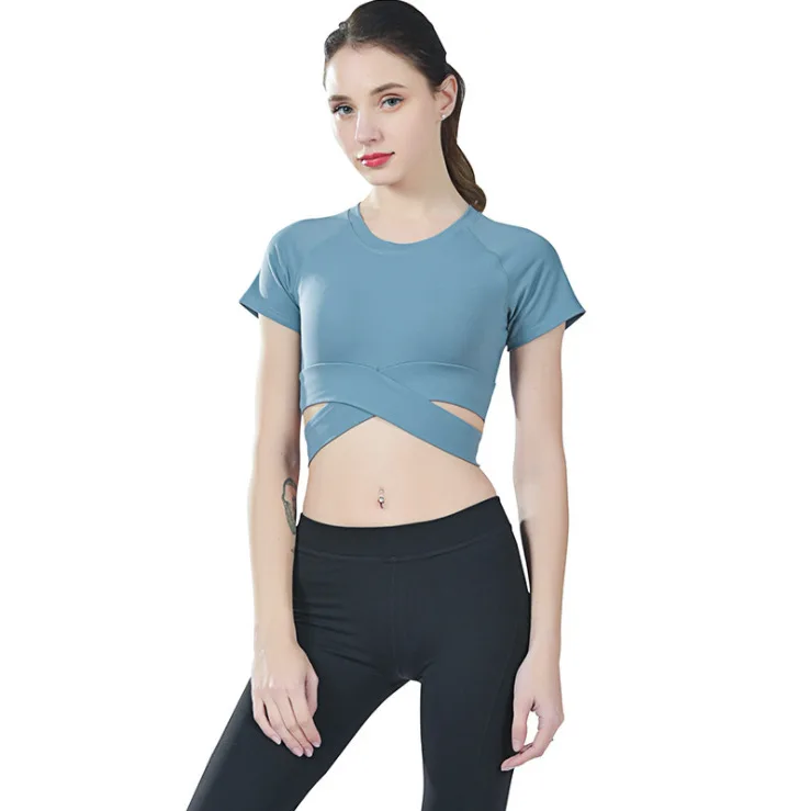 Gym T Shirt,Lady Short Sleeve Tshirt 
