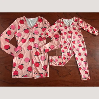 Wholesale Women babies Onesie mommy and me outfits Pajamas mommy and me Onesie