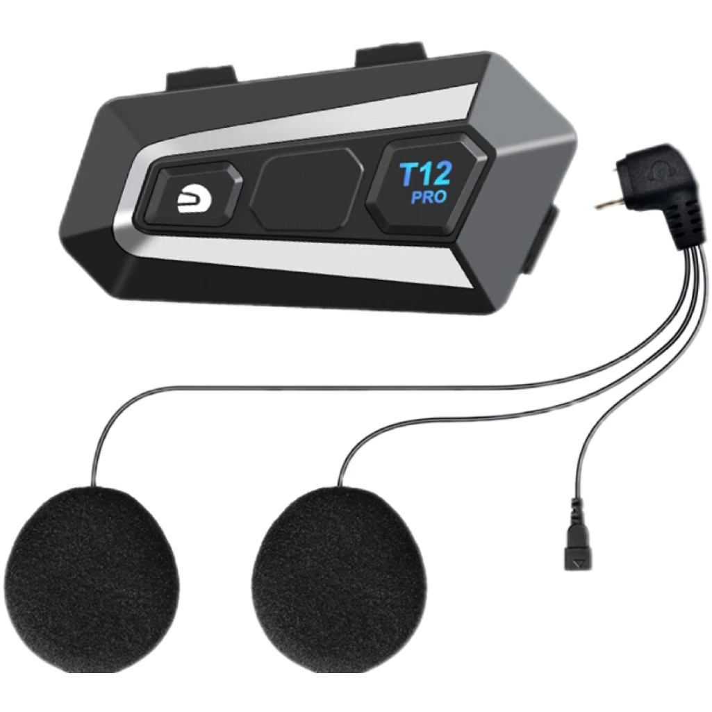 Ejeas V6 Pro Motorcycle Intercom Helmet Headset Intercom T12 PRO