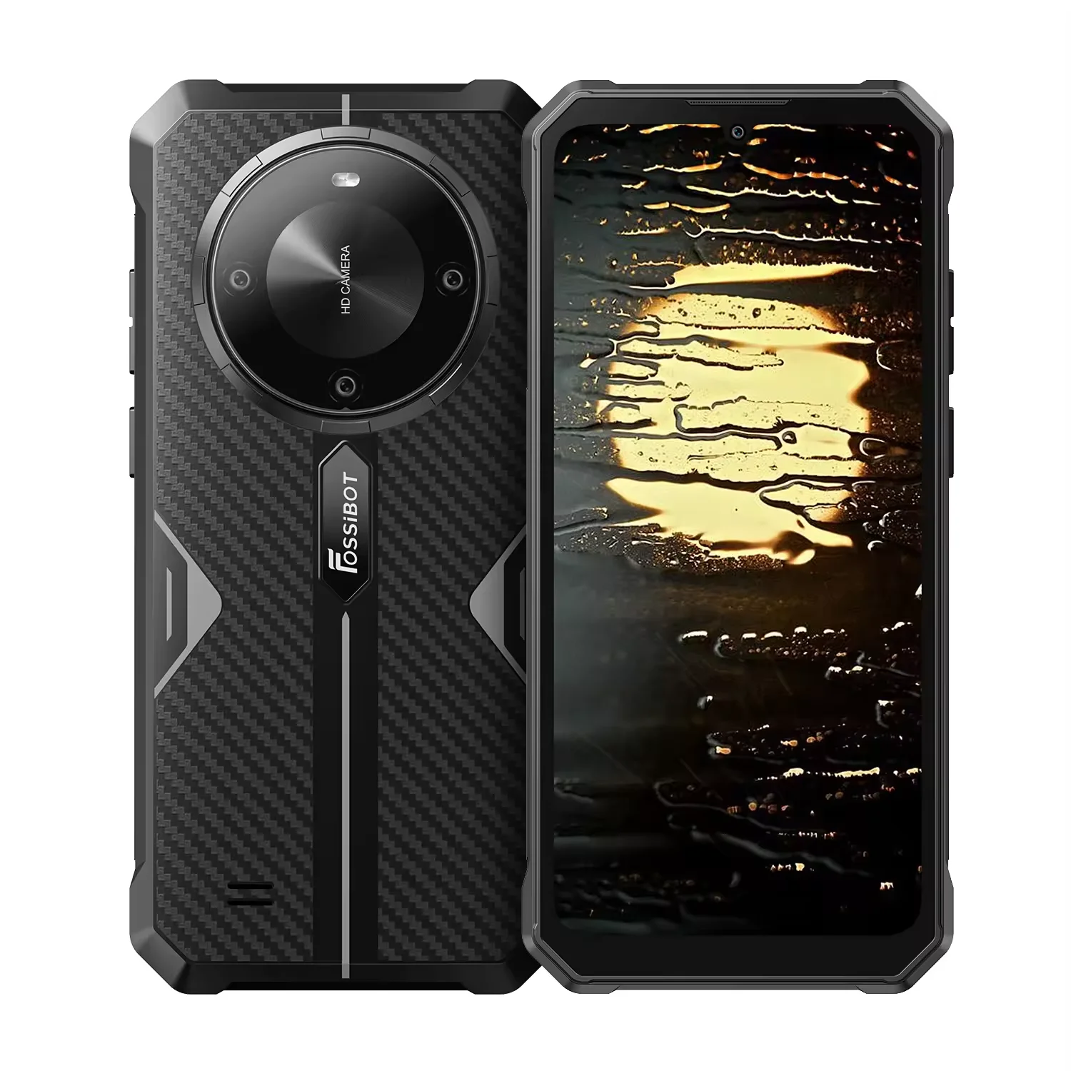 FOSSiBOT F105: Smartphone Rugged 12+64GB, tela 6.7”, Android 14