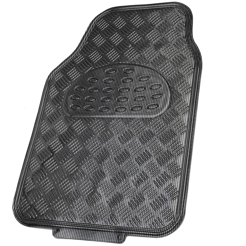 4PCS Universal Rubber Car Floor Mats All Weather Protection - Trimmalbe  Semi-Custom Fit - China Universal Rubber Mats, PVC Car Floor Mats