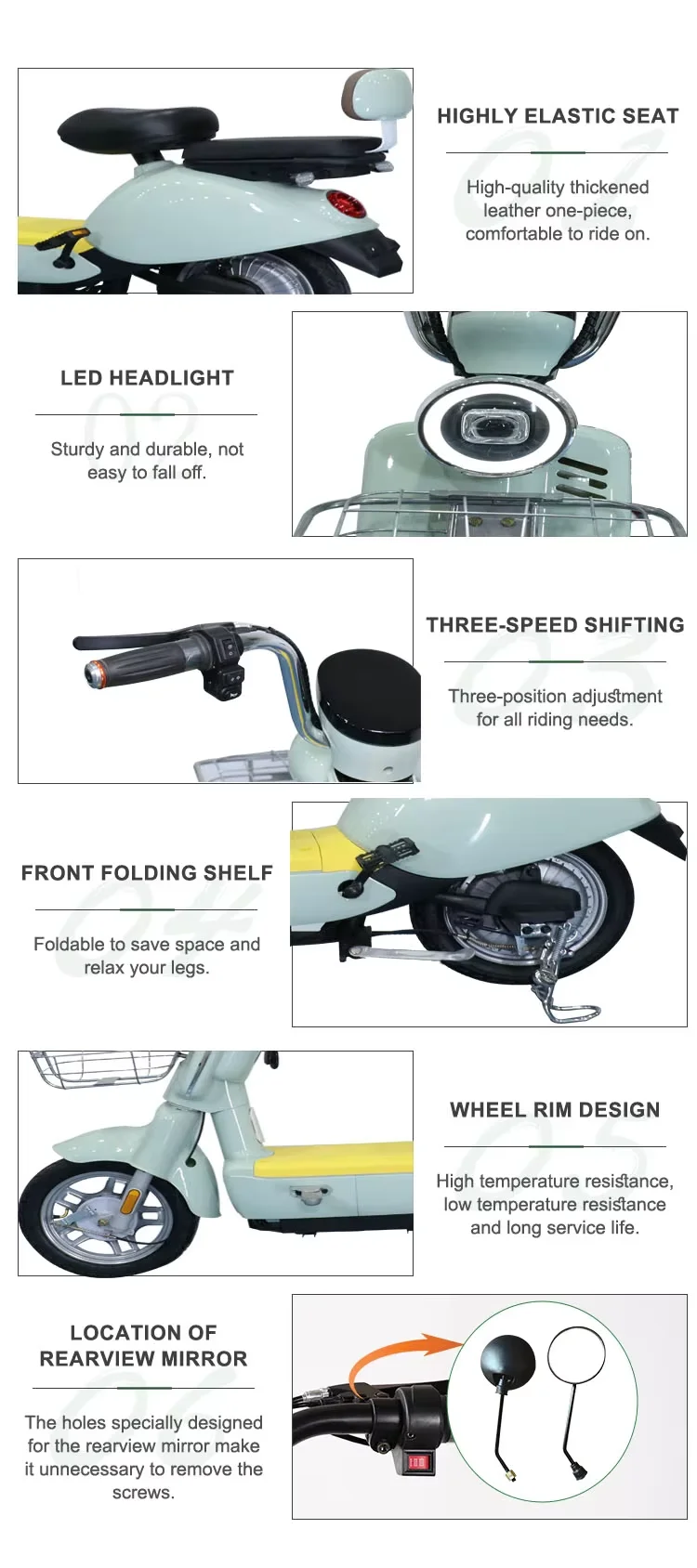 Effortless Urban Commuting with Compact Electric City Bike - Perfect for Navigating City Streets
