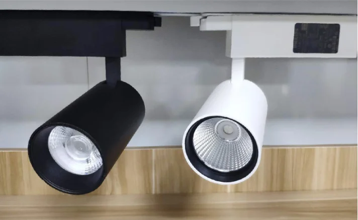 led track light clothing store spotlight led track light highlight 30W spotlight cob shop track spotlight