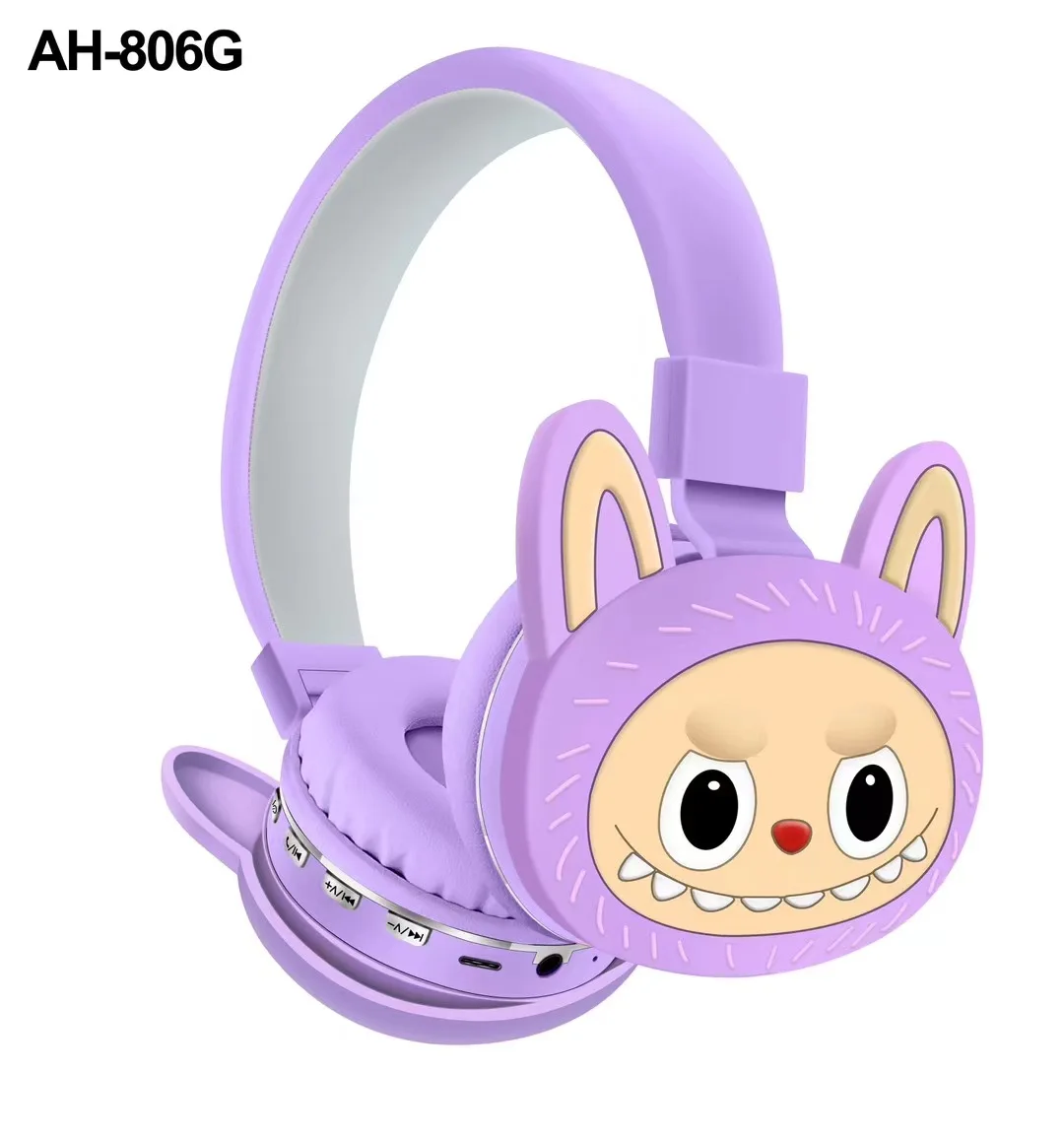 2025 New AH-806G Labubu Headphone - Stereo Foldable Wireless