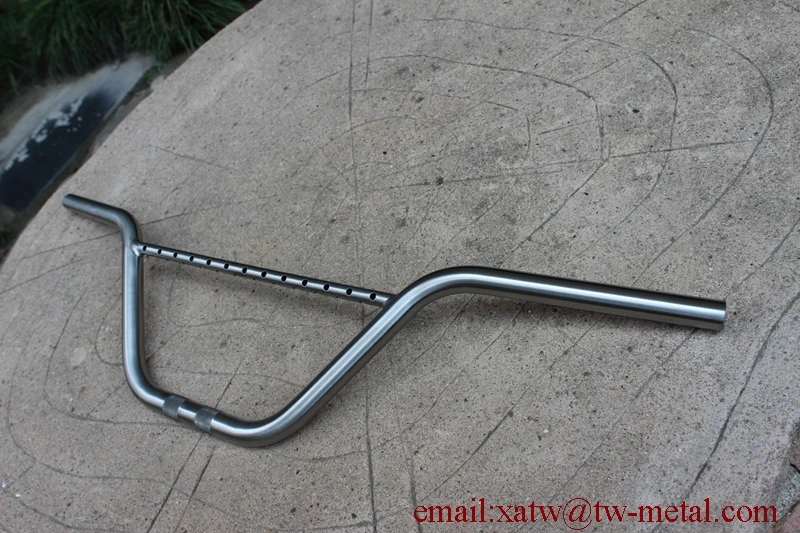 Titanium BMX Bike Handlebar Super Light Customizable Ti BMX Handlebars for Racing & Freestyle Cycling