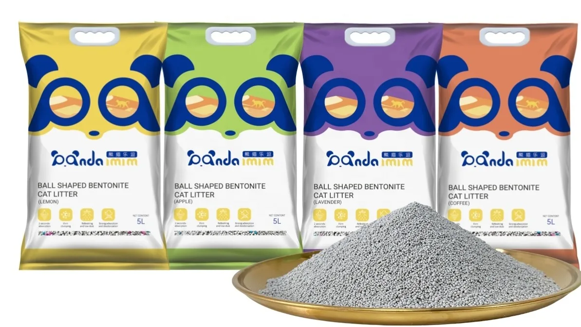 Oem Manufacturers Natural Sodium Bentonite Cat Sand Odour Lock Strong