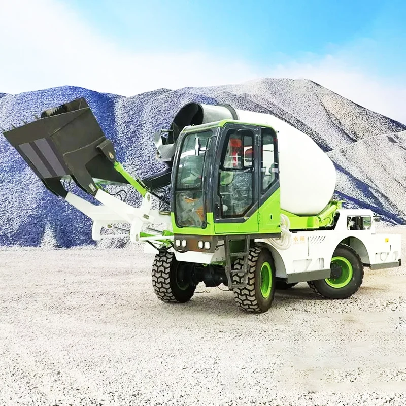 Ghana Loading Concrete Mixer 3.5m3 Second Hand Diesel Portable Concrete