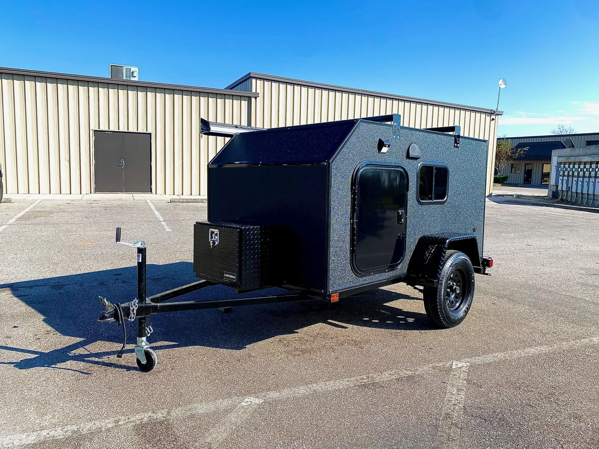 Australian Standard Off Road Travel Trailer Camper With Spare Tire For ...