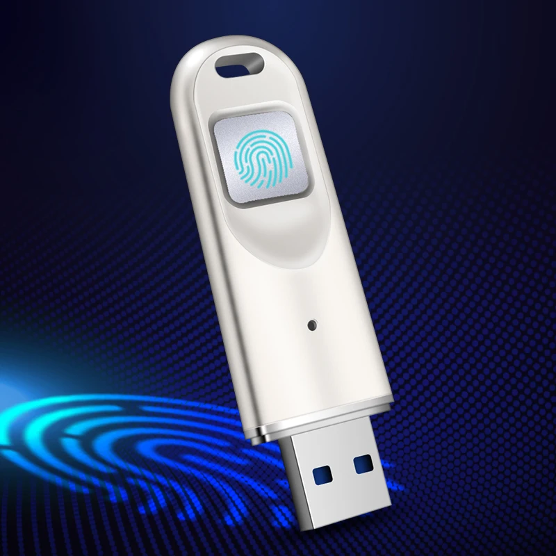 DM Fingerprint  USB Flash Drive Encryption With Customer logo Storage Device