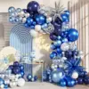 Argento blu metallizzato