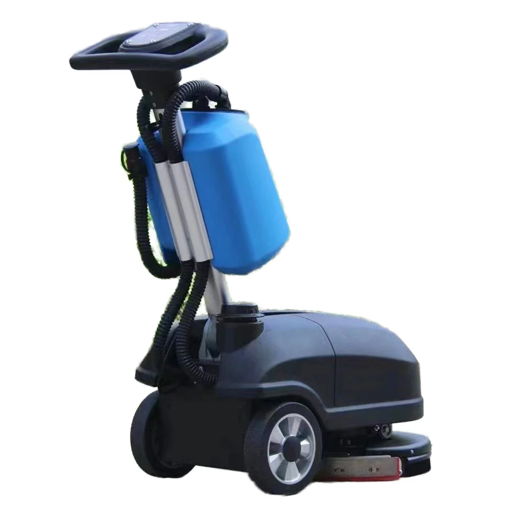 High Quality Mini Floor Sweeper Robot Street Scrubber Machine Clean Vacuum Cleaner Hand Push Scrubber