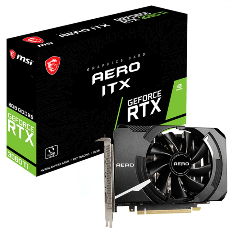 MSI GeForce RTX 3060 Ti AERO ITX 8GB Graphics Card with OC Scanner and  GDDR6 Memory RTX 3060 TI GPU| Alibaba.com