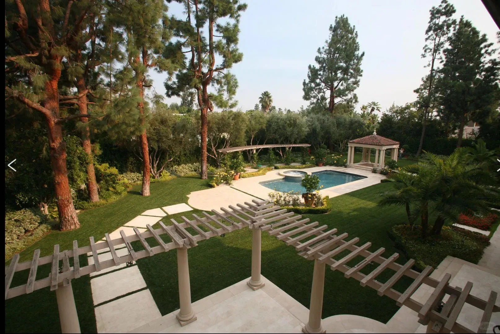 product modern designed beige limestone block polished exterior outdoor villa coping for pool  stone flooring tumbled surface-4