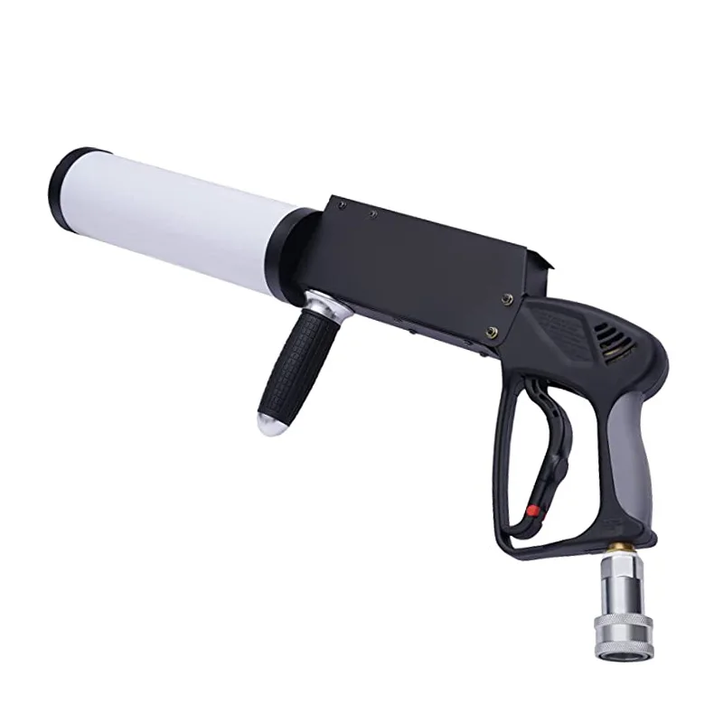 Canon à LED Pistolet CO2 Cryo Portable - Effet Jet De Fumée Coloré Pour Fêtes, DJ Et Scène