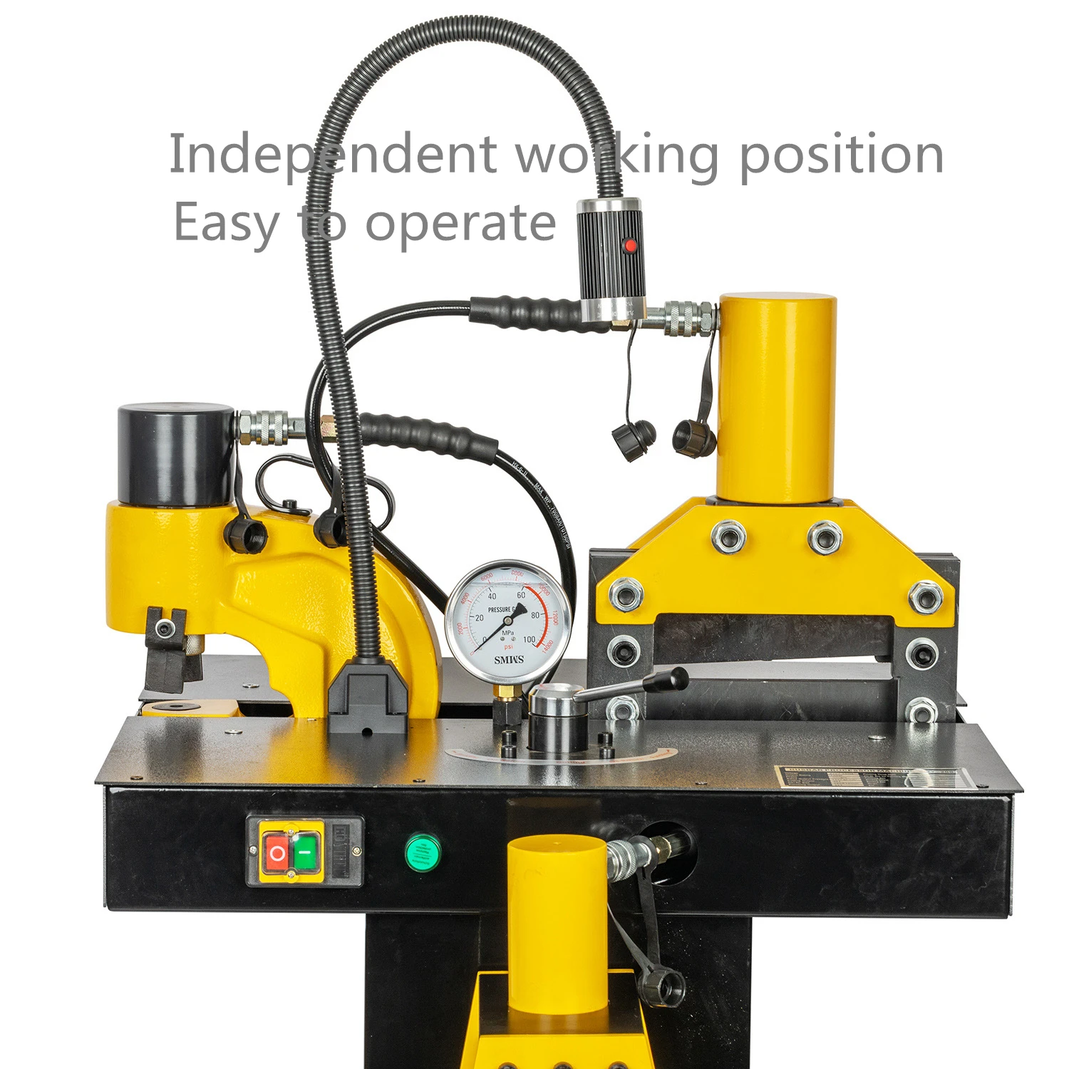 DHY-200C 3-in-1 busbar processing machine cutting and bending and punching machine
