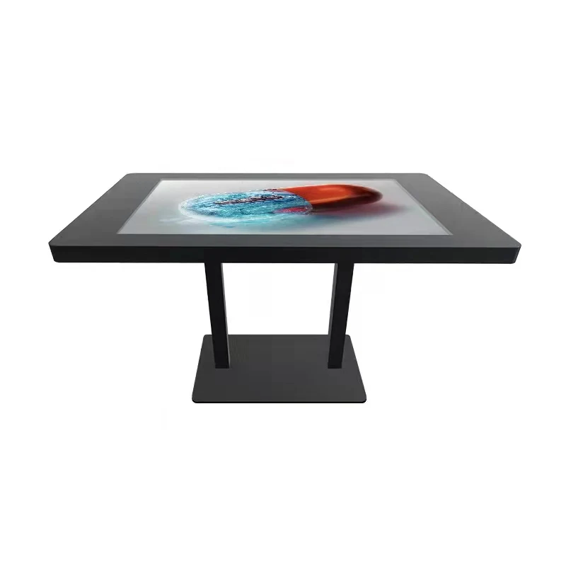 New Design 2022 Waterproof Touch Screen Coffee Table 43 49 55 Inch Multi Touch Game Interactive Table for Restaurant