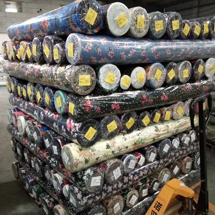 High End Stocklot Rayon Fabric Harga Kain Katun Spun Rayon Per Meter Price Dress Pattern Viscose Fabric In Keqiao Buy High End Stocklot Rayon Fabric Spun Rayon Dress Pattern Fabric Harga Kain Katun