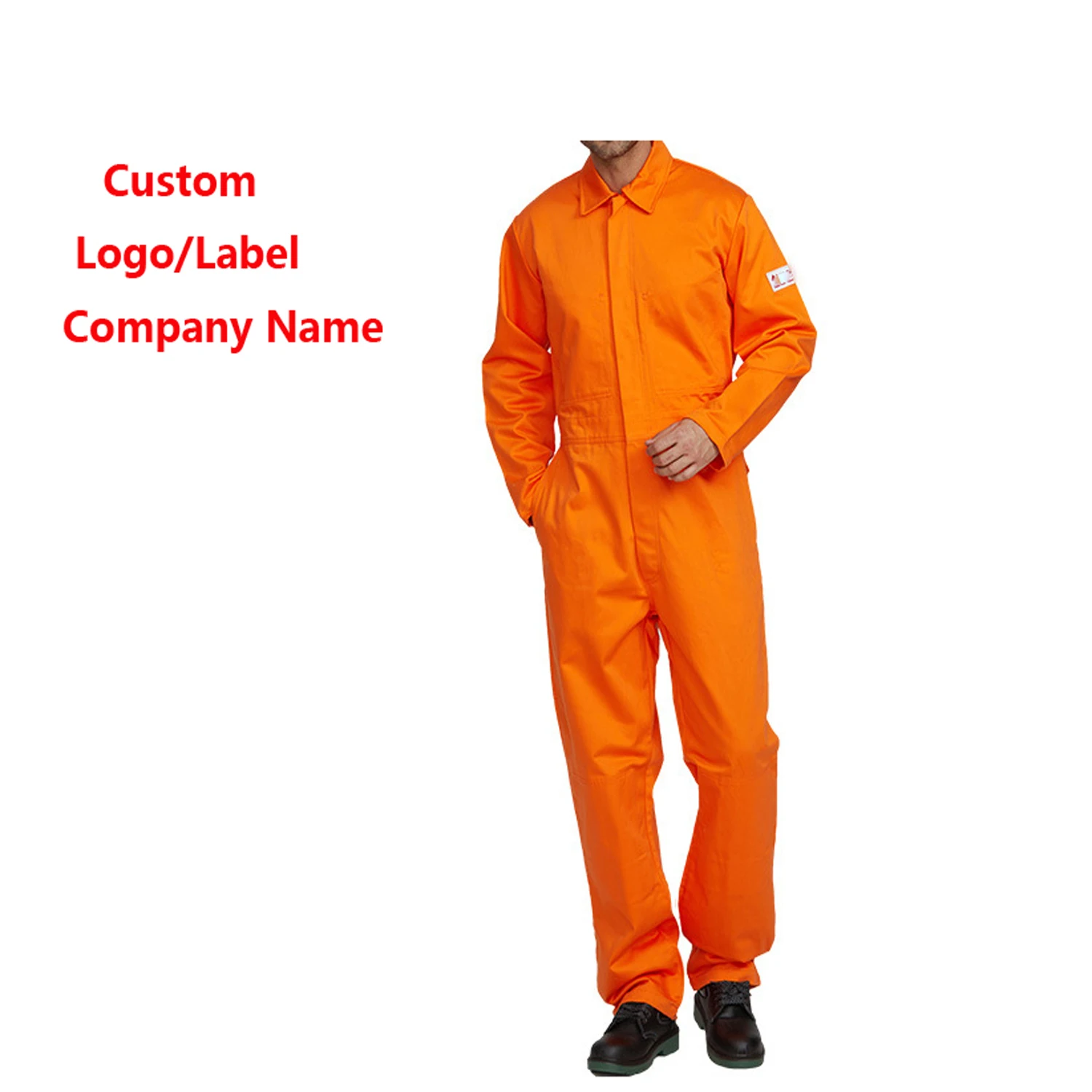 Custom Oil Gas Power Grid Firefighting Workwear Fire Resistant Coverall Reflective Flame Retardant S