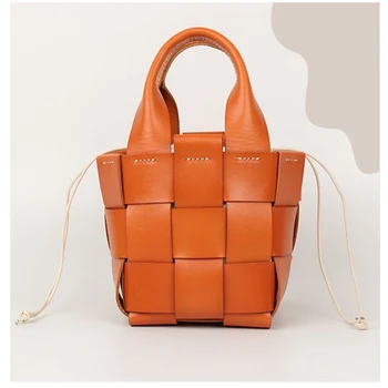 Wholesale Basket Leather Bags Luxury Designer Hand Bags For Women Handbags In Bulk